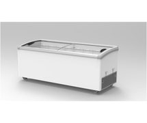 Value Series Curved Lid Display Freezer, 14.3 Cu. Ft., 8 Basket Capacity