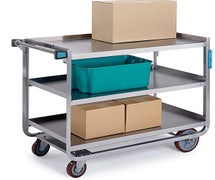 Lakeside 944 - Utility Cart, 39"W, 3 Shelves, 1000 lb. Capacity