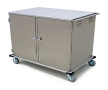 Lakeside 5632 Elite Series Low-Profile Tray Delivery Cart, 32-Tray Capacity 