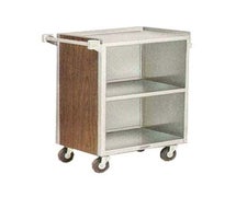 Lakeside 810 - Enclosed Stainless Steel/Laminate Bussing Cart, 28-1/4"W