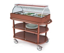 Geneva 70360 - Square Top Appetizer Cart, Cooling, 43-3/8"W
