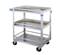 Lakeside 526 - Medium Duty Stainless Steel Cart, 31"W with Guard Rail