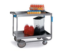 Lakeside 557 Heavy-Duty Two Deep Shelf Stainless Steel Utility Cart 