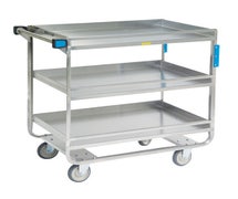 Lakeside 730 - Heavy Duty Stainless Steel Cart, 38-5/8"W with Guard Rail