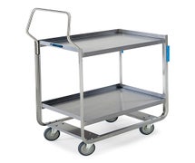Lakeside 4938 - Tough Transport Stainless Steel Handler Cart, 33"W