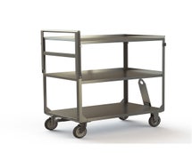 Lakeside 158859 - Classroom Meal Delivery Cart - 500 lb. Load Capacity - Built-in Towing System