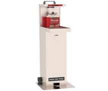 Lakeside 159867 Safe-Serv Hands-Free Condiment Station with Foot-Operated Pump