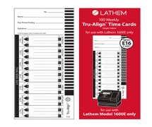 Lathem Time E16-100 Time Cards