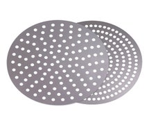 Carlson Perforated Pizza Disk, Aluminum, 14"