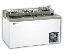 Master-Bilt FLR-80 Flavorail Ice Cream Dipping Cabinet - 16.8 Cu. Ft., 1/3 HP