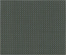 JRC Ritz 649 Textiline Woven PVC Coated Poly Placemat, 13"x9", Designer Patterns, 4X4 Basketweave Gold/Silver/Black
