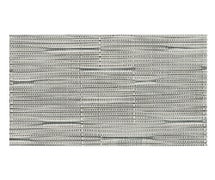JRC Ritz 649 Textiline Woven PVC Coated Poly Placemat, 13"x9", Designer Patterns, Grass Cloth Oatmeal