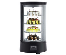 Omcan 39552 18-Inch Rotating Circular Countertop Display Case