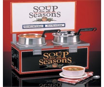 Soup Merchandiser - 2 (4) Qt. Wells, With Header