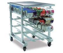New Age Industrial 1226 Half-Size Mobile Can Storage Rack