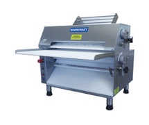 Somerset CDR-2000 - Dough Roller and Sheeter - 500-600 Pieces per Hour - 20" Wide - Countertop, 120V