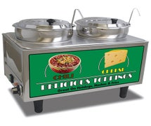 Benchmark 51072A Chili and Cheese Warmer - 21"Wx13"Dx17"H