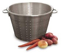 Town Food Service 38015 Food and Vegetable Strainer - Aluminum, 60 Quart Capacity