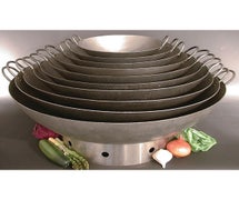 Town Food Service 34718 Commercial Wok - Steel 18" Diam.