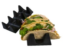 HS Inc. HS1071-CH Taco Cradle Charcoal, 24 Each, 24/CS