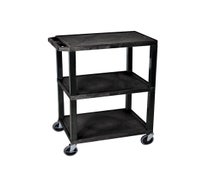 Luxor WT34S Tuffy Utility Cart, Three Shelves