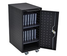 Luxor LLTP12-B 12 Tablet/Chromebook Compact Charging Cart