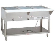Value Series HF-3E-120 - Stationary Electric Hot Food Table - 3 Wells, 47-1/8"W, 120V, Standard