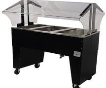 Central Restaurant B4-CPU-B Cold Buffet Table - Open Base, 4 Pan Capacity, 62-7/16"W