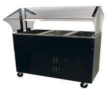 Central Restaurant BMACP5-B-SB Refrigerated Food Bar - 5 Wells, 77-3/4"W