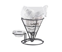 G.E.T. Enterprises 4-361644 Fry Cone Basket, 5" dia x 7"H