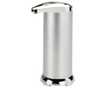 Service Ideas TTDISPHFPSSIL - San 'N' Serv Tabletop Sanitizer Dispenser - Touchless Dispensing - Brushed Stainless Finish - Lightweight and Portable