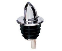 Spill Stop 370-00 Chrome Plated Plastic Pourers - No Collar