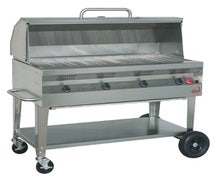Tarrison FLTSG60RCP - Bubba Q Big Daddy Commercial Outdoor Charbroiler, Propane Gas, 60"