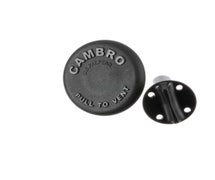 Cambro H07001 Vent, Black Pop-Up