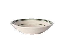 Homer Laughlin HL1631, Fruit Dish, 6 Oz., 4-3/4", Green Band, Per Dozen