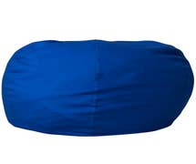 Flash Furniture DG-BEAN-LARGE-SOLID-ROYBL-GG Oversized Solid Royal Blue Bean Bag Chair