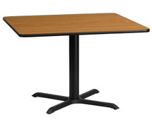 Flash Furniture 36'' Square Natural Laminate Table Top with Base