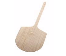 Value Series WPP-1642 Wood Pizza Peel - 15-1/2" x 18" Blade, 42"L