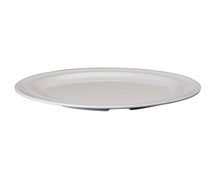 Value Series Melamine Round Dinner Plate - 9" Diam. - Tan or White, White