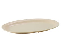 11-1/2"Diam. Oval Platter, Tan, 12/CS
