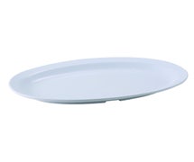 11-1/2"Diam. Oval Platter, White