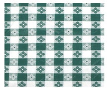 Value Series TBCS-52 Plastic Table Cover, Green