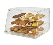 Winco ADC-3 Countertop Acrylic Display Case, 3 Tray