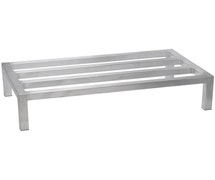 Winco ASDR-1448 Aluminum Dunnage Rack, 14"x48"x8"