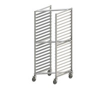 Winco ALZK-20BK Full Size Aluminum Bun Pan Rack, Nesting Design, 20 Pan Capacity