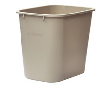 Value Series 28 Quart Waste Basket, Beige