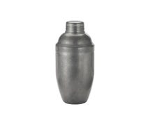 Winco BASS-24CS After5 24 oz. Cocktail Shaker Set, 3-Piece, Crafted Steel