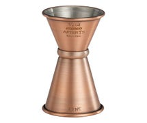 Winco BAJ-7AC After5 Jigger, 1/2 x 3/4 oz., Antique Copper