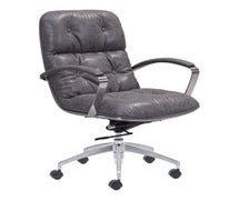 Zuo Modern 100447 Avenue Office Chair, Vintage Gray