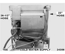 Hobart DWT-LXe Drain Water Tempering Kit for LXe Undercounter Dishwashers